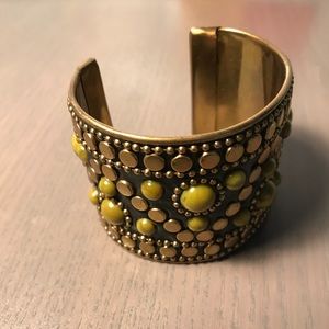 Green Gold Goddess Arm Cuff!